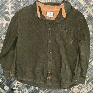 Legendary Whitetails Olive Green Long-Sleeve Button-Down Shirt